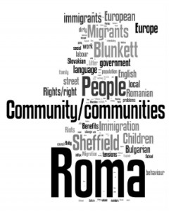 Figure 2: Word usage in Roma news event 2013/14